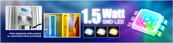 1.5W SMD LED 