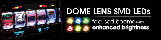 3.5 x 2.8mm Chip SMD LED with Dome Lens