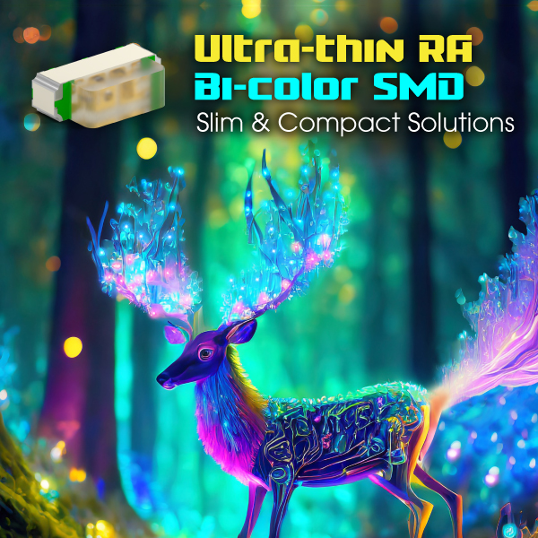 Ultra-thin Right-Angle Bi-color SMD LED APBA2006