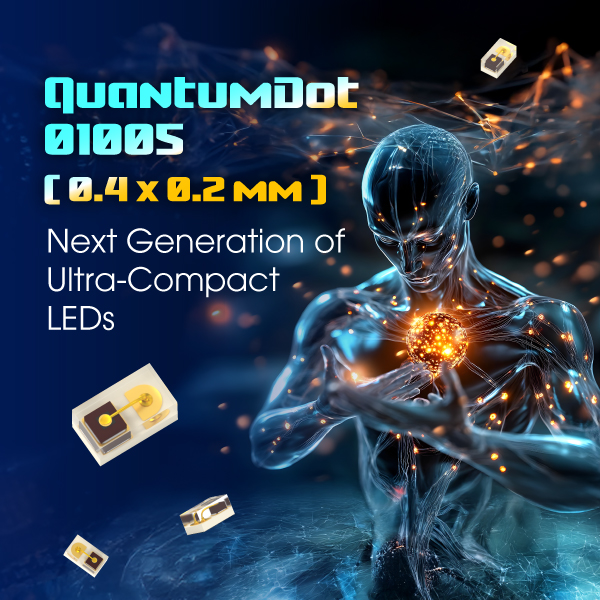 Kingbright Quantumdot 01005 Ultra-Compact LEDs APG015 series